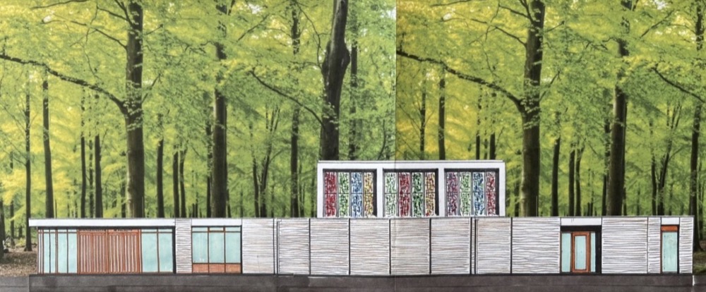 Schets van De Koningshof na de verbouwing